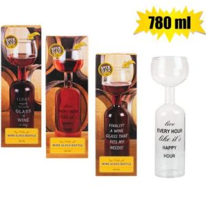 WINE-GLASS BOTTLE 26cm