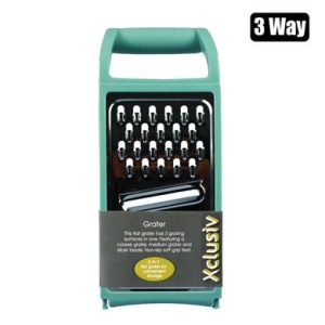 GRATER 3-WAY FLAT W/GRIPS XCLUSIV