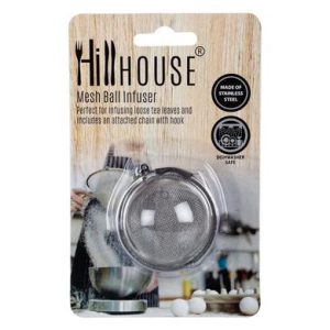 STRAINER TEA BALL S/S HILLHOUSE