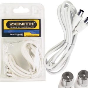 TV AERIAL-LEAD 1.8m M-M ZENITH