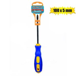 SCREWDRIVER PHILIPS 5x100mm RUB-GRP M-TP