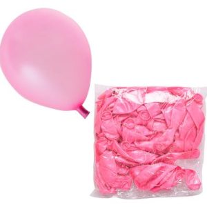 BALLOONS HELIUM 1PC METALLIC PINK F-01