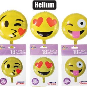 BALLOONS HELIUM FOIL 1PC ICON ASSTD F-02