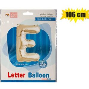 BALLOONS HELIUM FOIL SILVER E 106cm F-04
