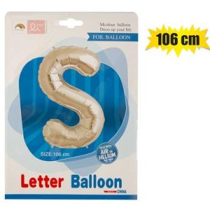 BALLOONS HELIUM FOIL SILVER S 106cm F-04