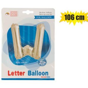 BALLOONS HELIUM FOIL SILVER W 106cm F-04