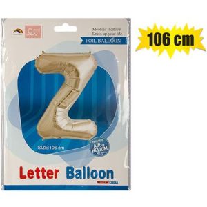 BALLOONS HELIUM FOIL SILVER Z 106cm F-04