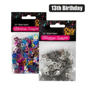 PARTY CONFETTI MILESTONE 13 15g