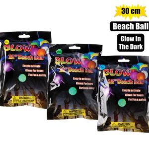 GLOW STICK BEACH BALL 30cm