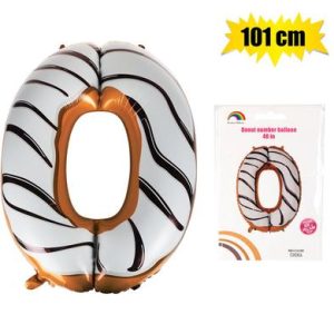 BALLOON HELIUM FOIL DONUT 0 101cm F-04