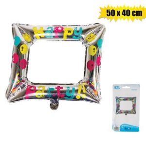 BALLOON FOIL PHOTO FRAME 50x40cm