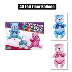 PARTY BALLOON FOIL FLOOR TEDDY