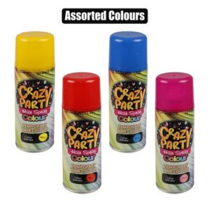 PARTY-SPRAY HAIR ASSORTED