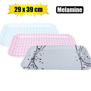 MELAMINE ASSORTED TRAY 39x29cm RECTANGLE