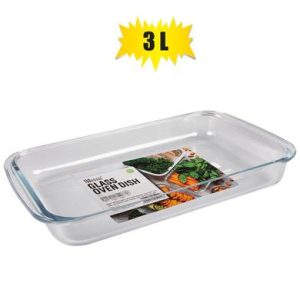 GLASS BAKING DISH 3L