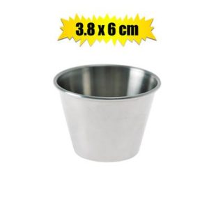 BOWL S/STEEL DIPPING 6X3.8cm