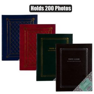 PHOTO ALBUM 200-PHOTO PLAIN