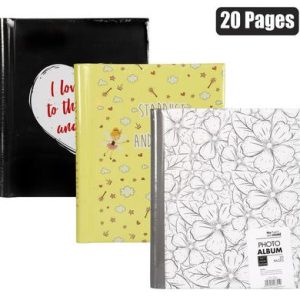 PHOTO-ALBUM 20 PAGE ADHESIVE SPIRAL