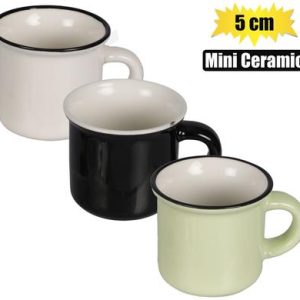 MUG DAILY STRAIGHT CERAMIC MINI 5cm
