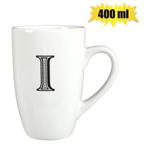 MUG DAILY TALL LETTER I,400ml