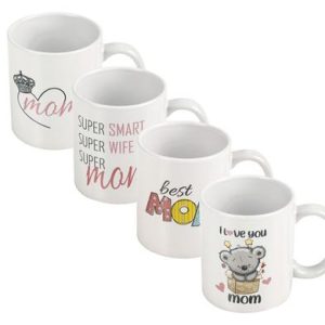 MUG OCCASIONS MOM W/PLUSH ASSTD
