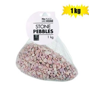 PEBBLES RIVERSTONES 1kg PEACH