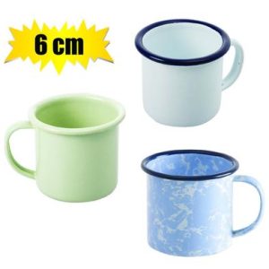 MUG ENAMEL 6cm