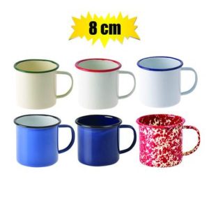 MUG ENAMEL 8cm