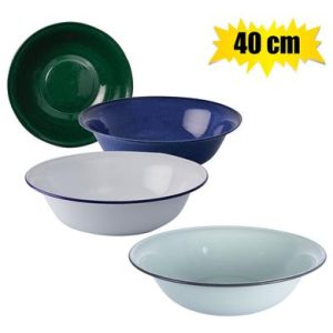 BASIN ENAMEL 40cm