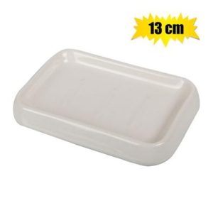 SOAP DISH ENAMEL 13x9cm