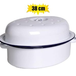 ROASTER ENAMEL 1st-GRADE OVAL 38cm