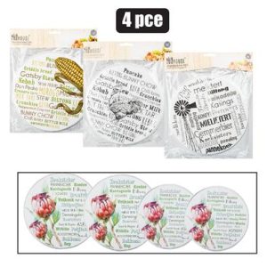 STOVE-BURNER-COVERS 4PC WORDS HILLHOUSE