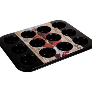 BAKEWARE NON-STICK MINI-CUP PAN 12-HOLE