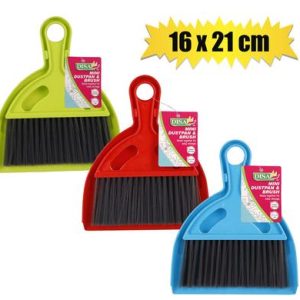 DUSTPAN & BRUSH SET MINI 21x16cm