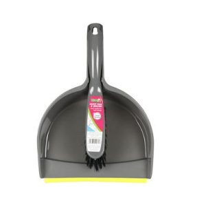 DUSTPAN & BRUSH SET PLASTIC