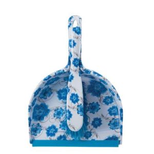 DUSTPAN & BRUSH SET FLORAL