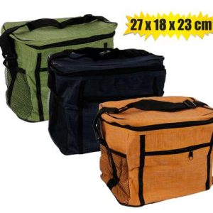 COOLER-BAG+POCKET NYLON 27x18x23cm