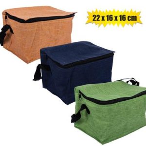 COOLER-BAG NYLON 6PK 22x16x16cm