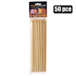 SKEWERS BAMBOO 25cm 50PCE 4mm H&L