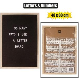 PLAQUE PL LETTER BOARD 48x33cm
