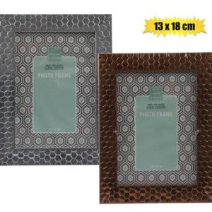 PICTURE FRAME PL METALLIC 13x18cm ASSTD