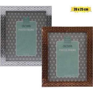 PICTURE FRAME PL METALLIC 20x25cm ASSTD