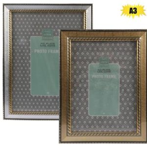 PICTURE FRAME PL MARBLED CERT A3 ASSTD