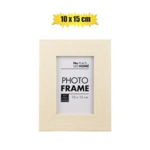 PICTURE-FRAME MDF WHITE 10X15CM