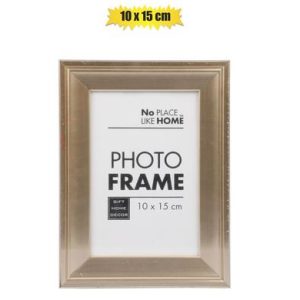 PICTURE-FRAME PL GOLD 10X15CM