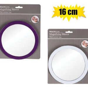 MIRROR WALL SUCTION PL MAGNIFYING 16CM