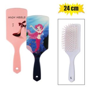 HAIR BRUSH PRINTED 24cm PADDLE