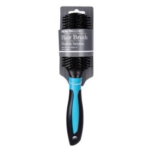 HAIR BRUSH BLACK/BLUE STYLING