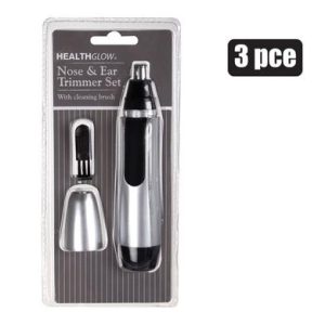 HAIR TRIMMER SET 3PCE EAR/NOSE