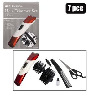 HAIR TRIMMER SET 7PC BATTERY OPERATED